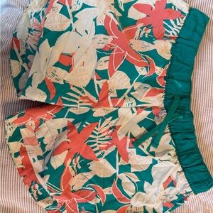 The North Face Turquoise Women's Active Shorts